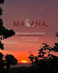 Digital poster for Retiro Equinoccio Primavera